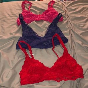Bundle of 3: Bralettes